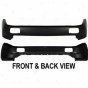 1999-2004 Mitsubishi Montero Sport Bumper Cover Replacement Mitsubishi Bumper Cover M760108 99 00 01 02 03 04