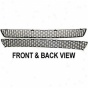 2002-2004 Ford Focus Bumper Grille Replacement Ford Bumper Grille F015312 02 03 04