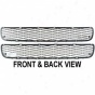 2007-2008 Toyota Yaris Bumper Grills Replacement Toyofa Bumper Grille Rept015304 07 08