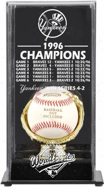 1996 New York Yankees World Series Champs Parade Case