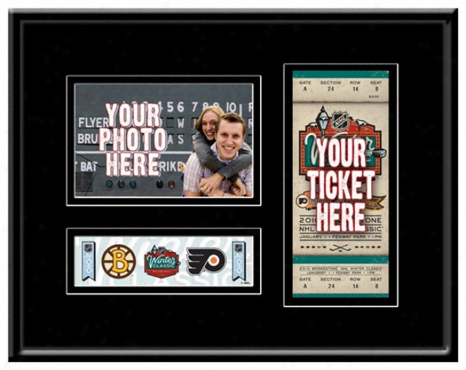 2010 Winter Classic Game Day Ticket Frame