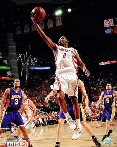 Aaron Brooks Autographed Houston Rockets 16x20 Photo