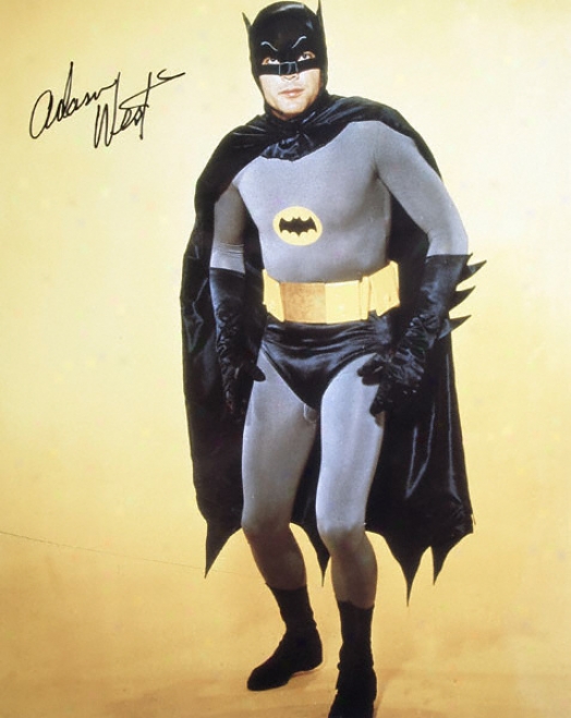 Adam West Autographed 16x20 Photograph