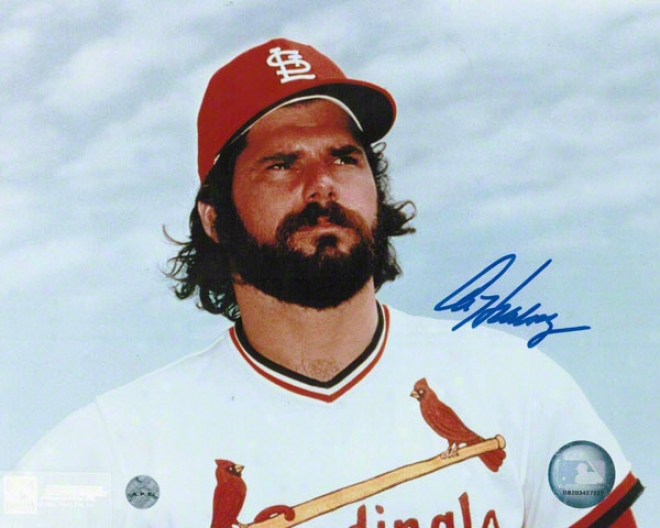 Al Hrabosky St. Louis Cardinals Autographed 8x10 Photo Pose