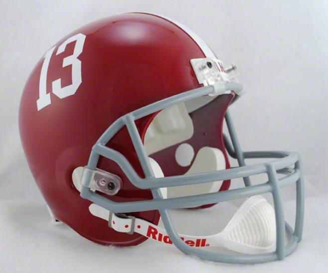 Alabama Crimson Tide Deluxe Replica Riddell Helm