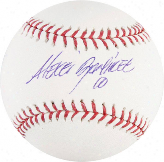 Alexei Ramirez Autographed Baseball