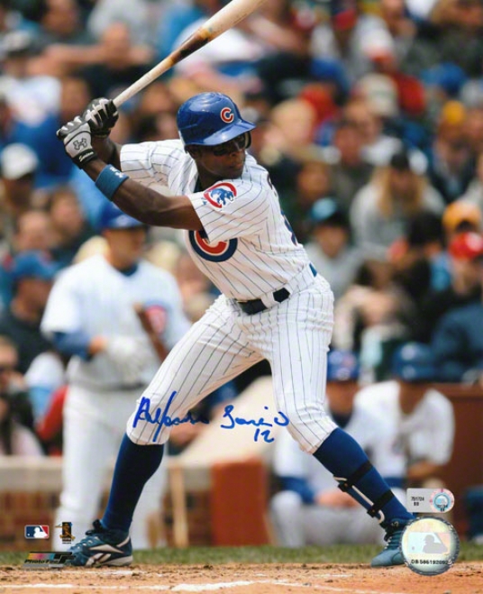 Alfonso Soriano Chicago Cubs Autographed 8x10 Photo