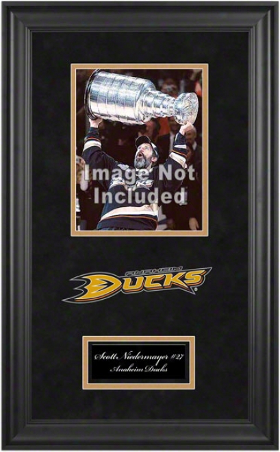 Anaheim Ducks Deluxe 8x10 Team Logo Frame