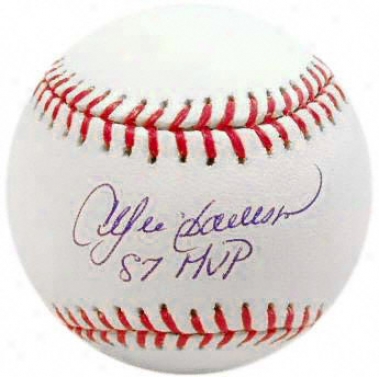 Andre Dawson Autographed Baseball  Details: &quot87 Mvp&quot Inscription