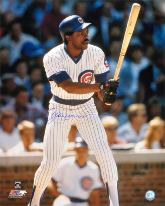 Andre Dawson Chicago Cubs Autographed 16x20 Photo