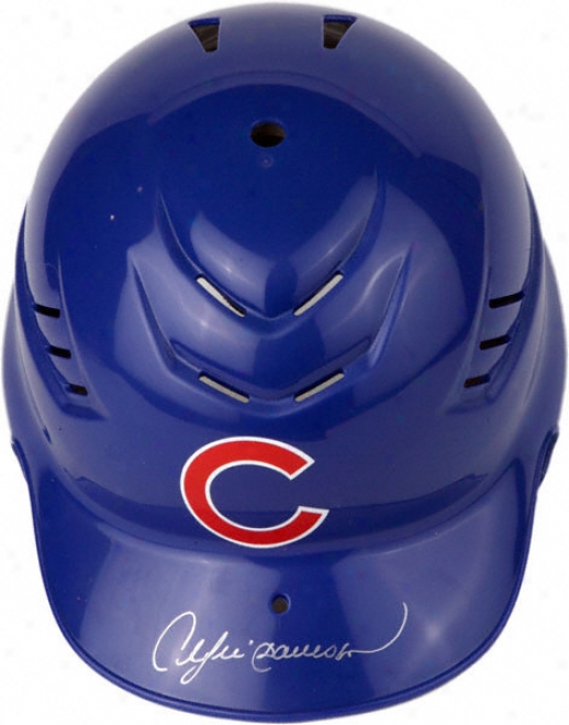 Andre Dawson Chicago Cubs Autographed Cool-flo Rep Batting Helmet