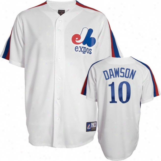 Andre Dawson Montreal Expos Cooperstown Replica Jersey