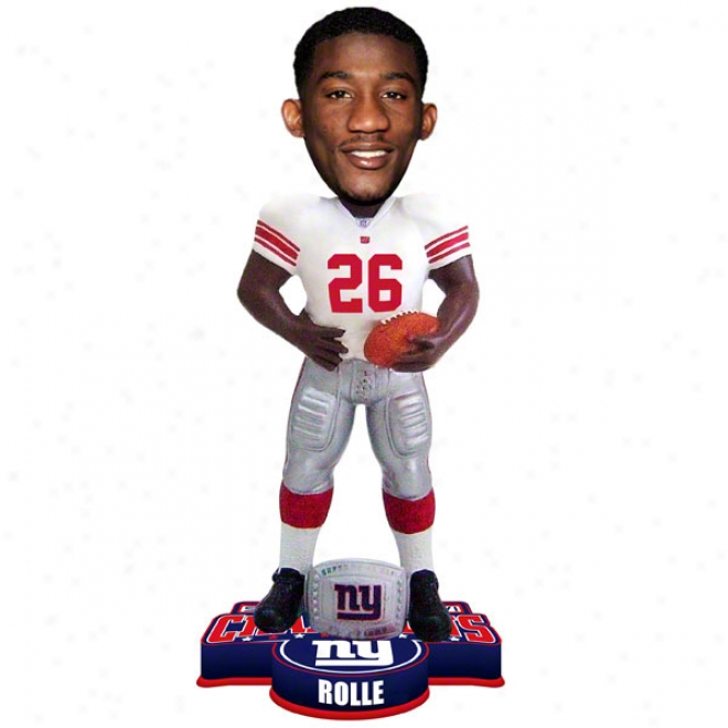 Antreel Rolle #26 New York Giants Super Bowl Xlvi Champions Ring Bobble Head