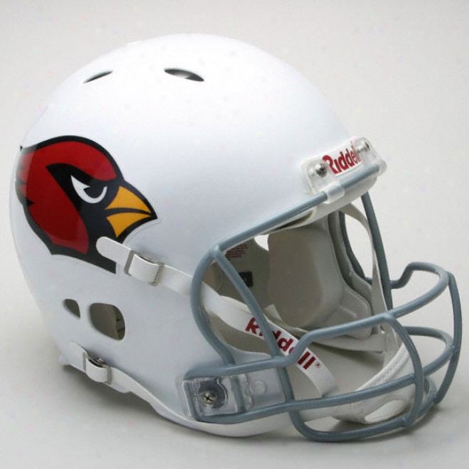 Arizona Cardinals Authentic Pro Line Revolution Riddell Full Size Helmet