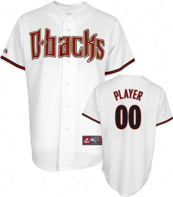 Arizona Diamondbacks -personalized With Your Name- Home Mlb Replica Jersey