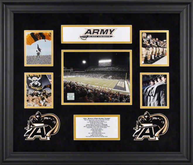 Army Black Knights 5-photograph Framed Collage