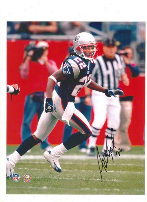 Assante Samuel Autographdd New England Patriots 8x10 Photo