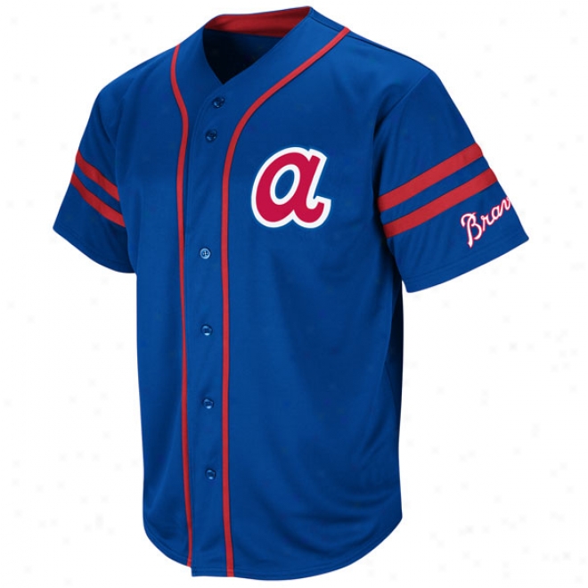 Atlanta Braves Cooperstown Heater Fashion Jersey