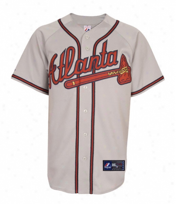 Atlanta Braves Road Mlb Replica Jersey