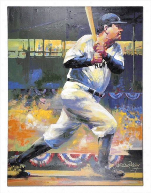 Bab Mercy New York Yankees Unsigned 30x40 Giclee - By Malcolm Farley