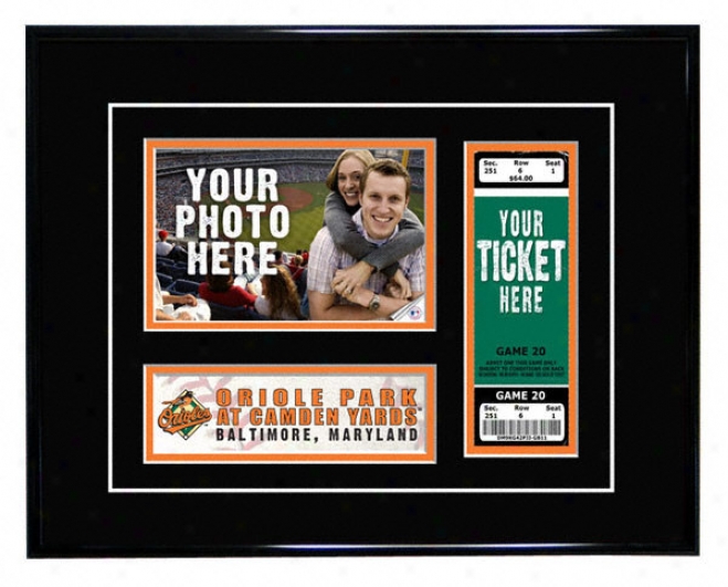 Baltlmore Orioles - Game Day - Ticket Frame