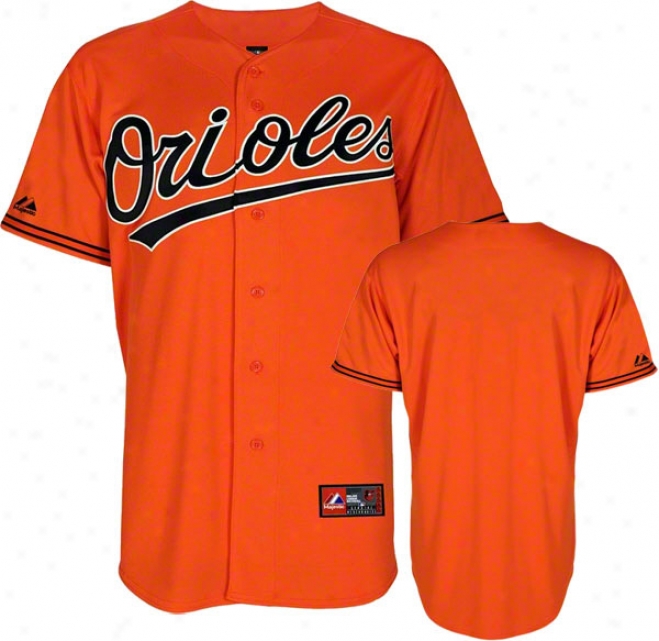 Baltimore Orioles Orange Alternate Mlb Replica Jersey