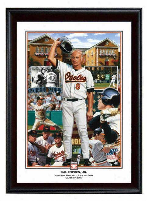 Baltimore Orioles - &quotironman&quot - Wall - Framed Giclee