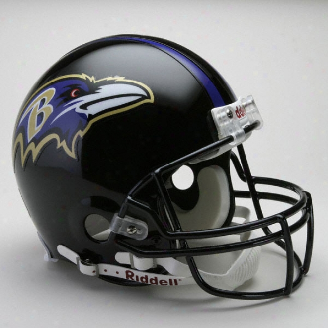 Baltimore Ravens Authentic Pro Line Riddell Full Size Helmet