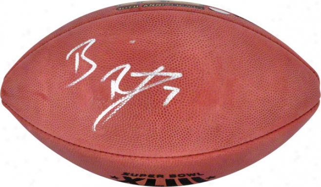 Ben Roethlisberger Autographed Football  Details: Super Bowl Xl And Xliii Pro Football