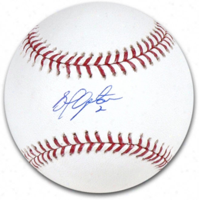 B.j. Upton Autographed Baseball