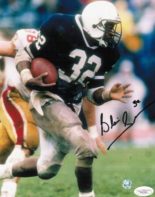 Blair Thomas Penn State Nittany Lions Autographed 8x10 Photograpn