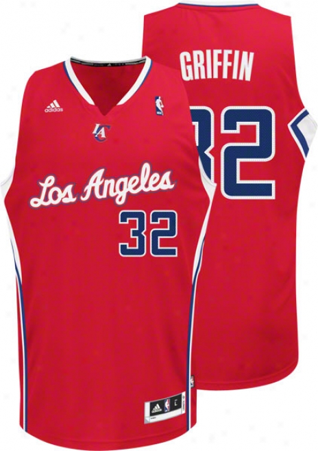 Blake Griffin Red Adidas Revolution 30 Swingman Los Angeles Clippers Jersey