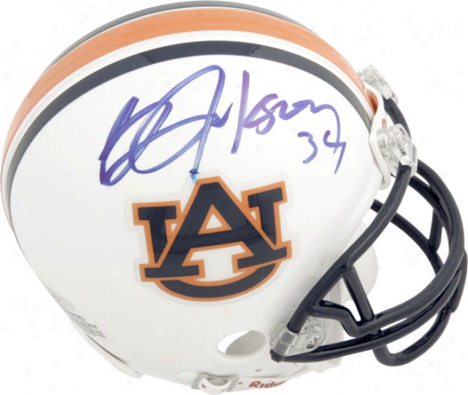 Bo Jackson Auburn Tigers Autographed Mini Helm