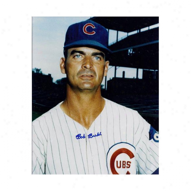 Bob Buhl Autographed Chicago Cubs 8x10 Photo