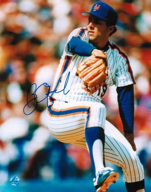 Bobby Ojeda Autographed Just discovered York Mets 8x10 Photo