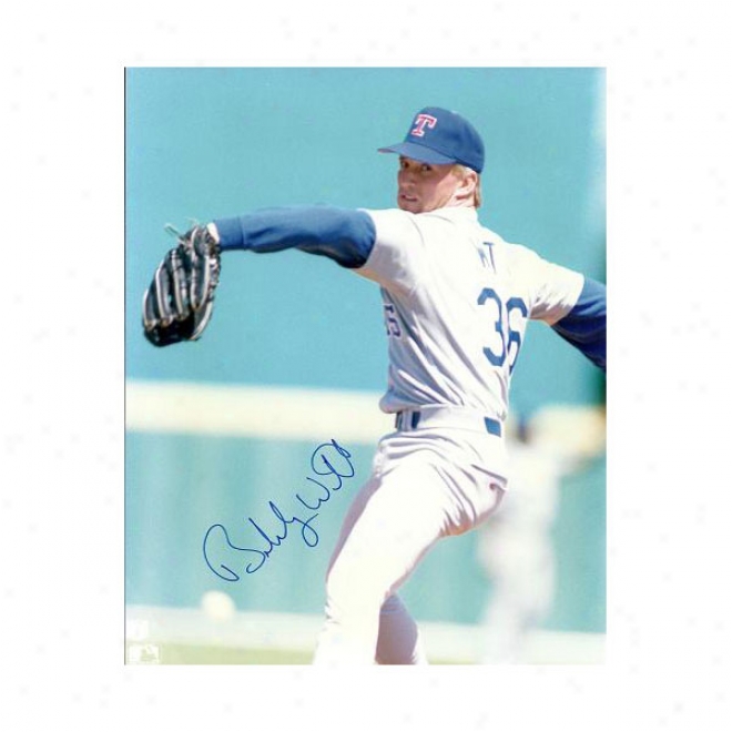 Bobby Witt Autographed Texas Rangers 8x10 Photo