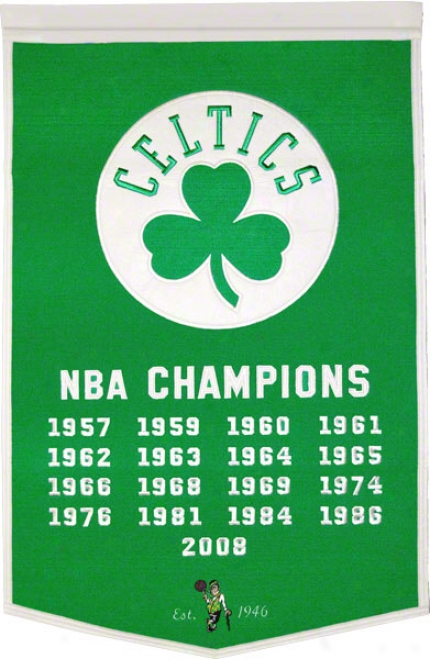 Boston Celtics Dynasty Banner