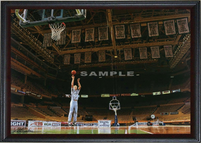 Boston Celtics - &quotmaking Of A Legend&quot - Oversized - Framed Giclee