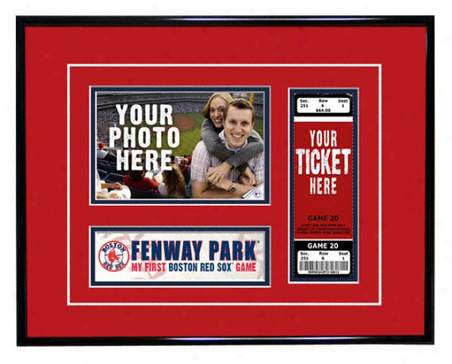 Boston Red Sox - My First Game - Ticket Frame