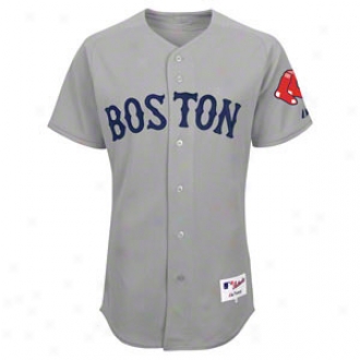 Boston Red Sox -personalized With Your Name- Authentic Road Grey On-field Jersey