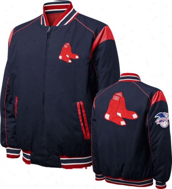 Boston Red Sox Turn Back The Clock Full-zip Reversiboe Jacket