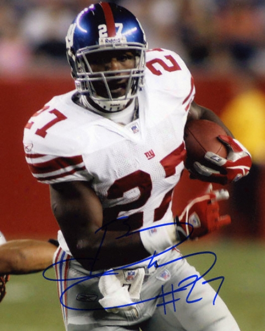 Brandon Jacobs New York Giants Autographed 8x10 Photograph