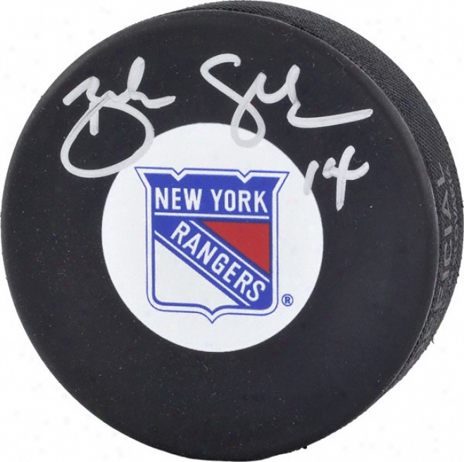 Brendan Shanahan New York Rangers Autographed Hockey Puck