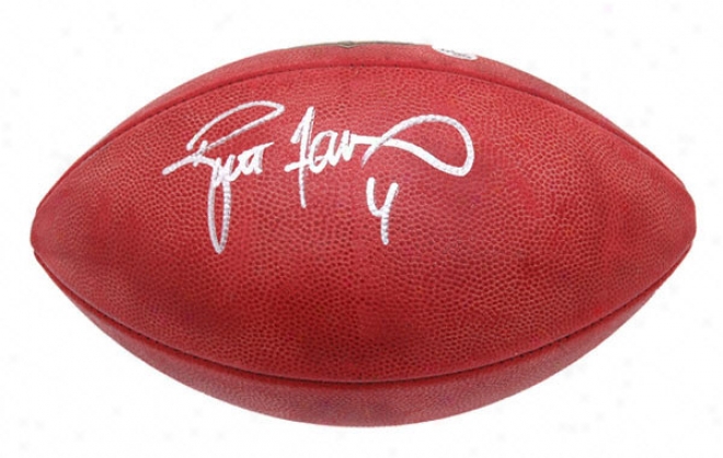 Brett Favre Autographed Football  Details: Duke Football