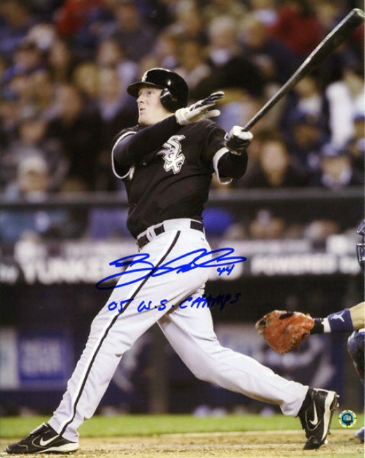 Brian Anderson Chicago White Sox Autographed 8x10 Photograph With World Sreies Champs Inscription