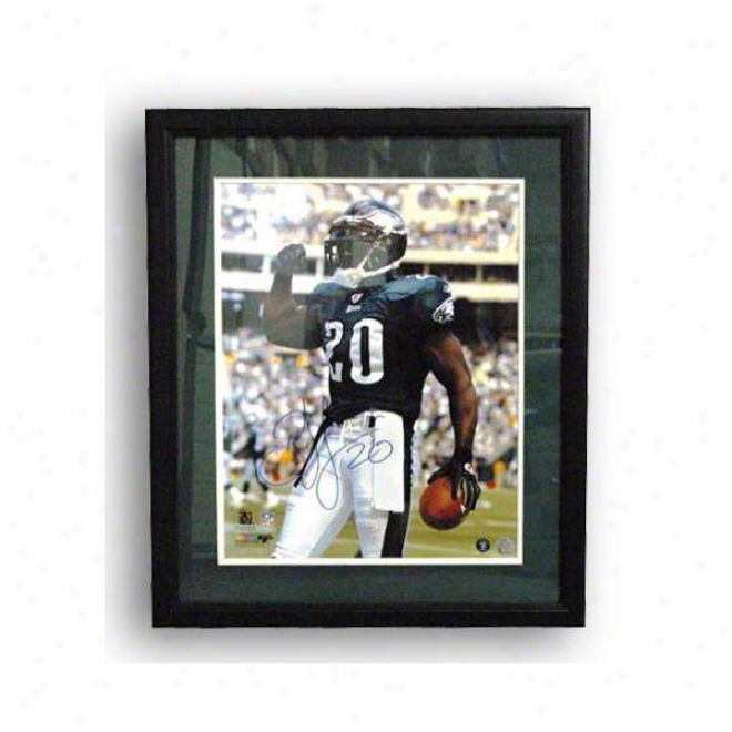 Brian Dawkins Autographed Philadelphia Eagles Framed 16x20 Photo