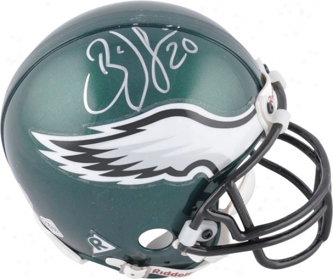 Brian Dawkins Philadelphiaa Eagles Autographed Mini Helmet