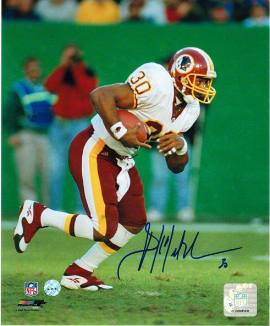 Brian Mitchell Washington Redskins Autographed 8x10 Photo Running