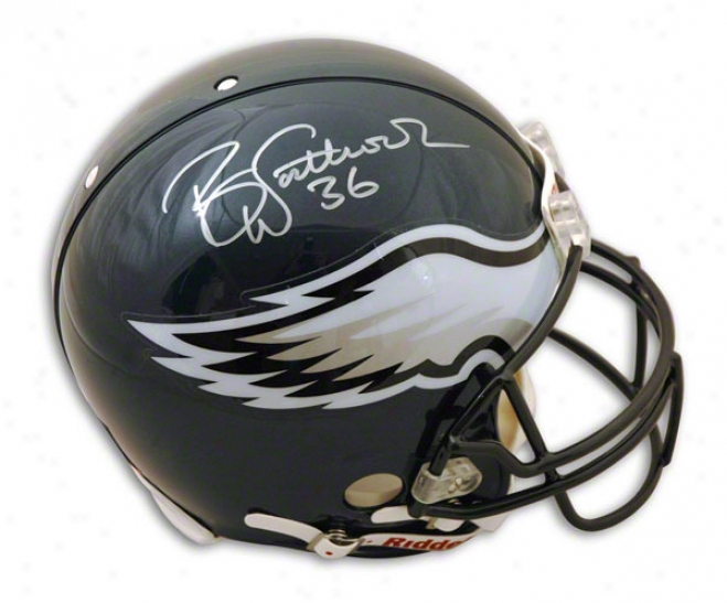 Brian Westbrook Philadelphia Eagles Autographed Proline Helmet