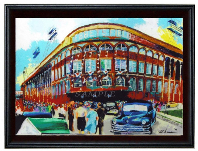 Brooklyn Dodgers - &quotebbets Field&quot - Oversized - Framed Giclee